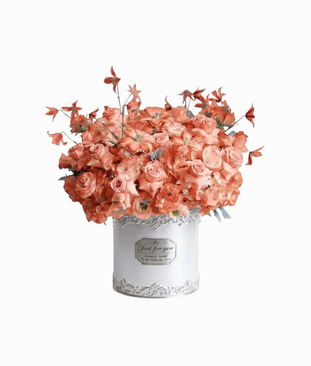 Lavender Bloom Basket